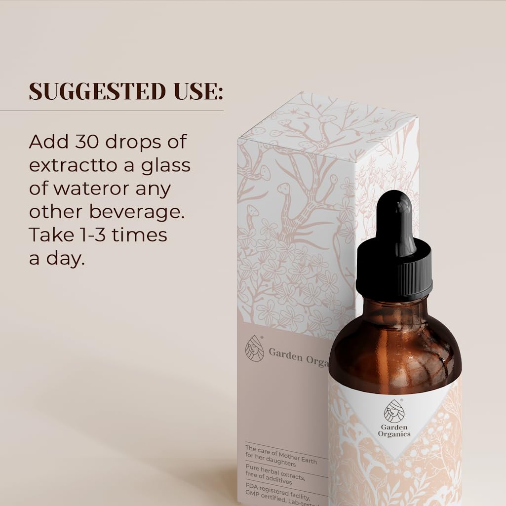 Quinine Alcohol-Free Natural Tincture Extract – Immune System Support Drops, 2 fl oz | Vegan, Cruelty-Free