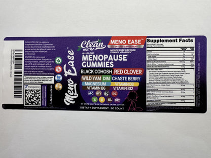 Clean Nutraceuticals Menopause Gummies for Women – Hormone Balance & Night Sweat Support