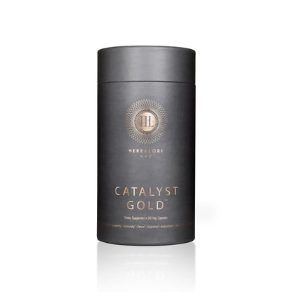 Herbalore Catalyst Gold – Natural Superfood for Immunity, Digestion, Hair & Skin (240 Capsules)