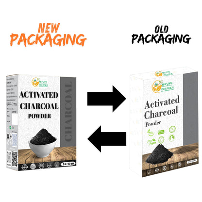 Herbs Botanica Activated Charcoal Powder 100% Food Grade Bamboo Charcoal Powder for Baking, Soap Making, Face Masks & DIY Skincare – 2 oz