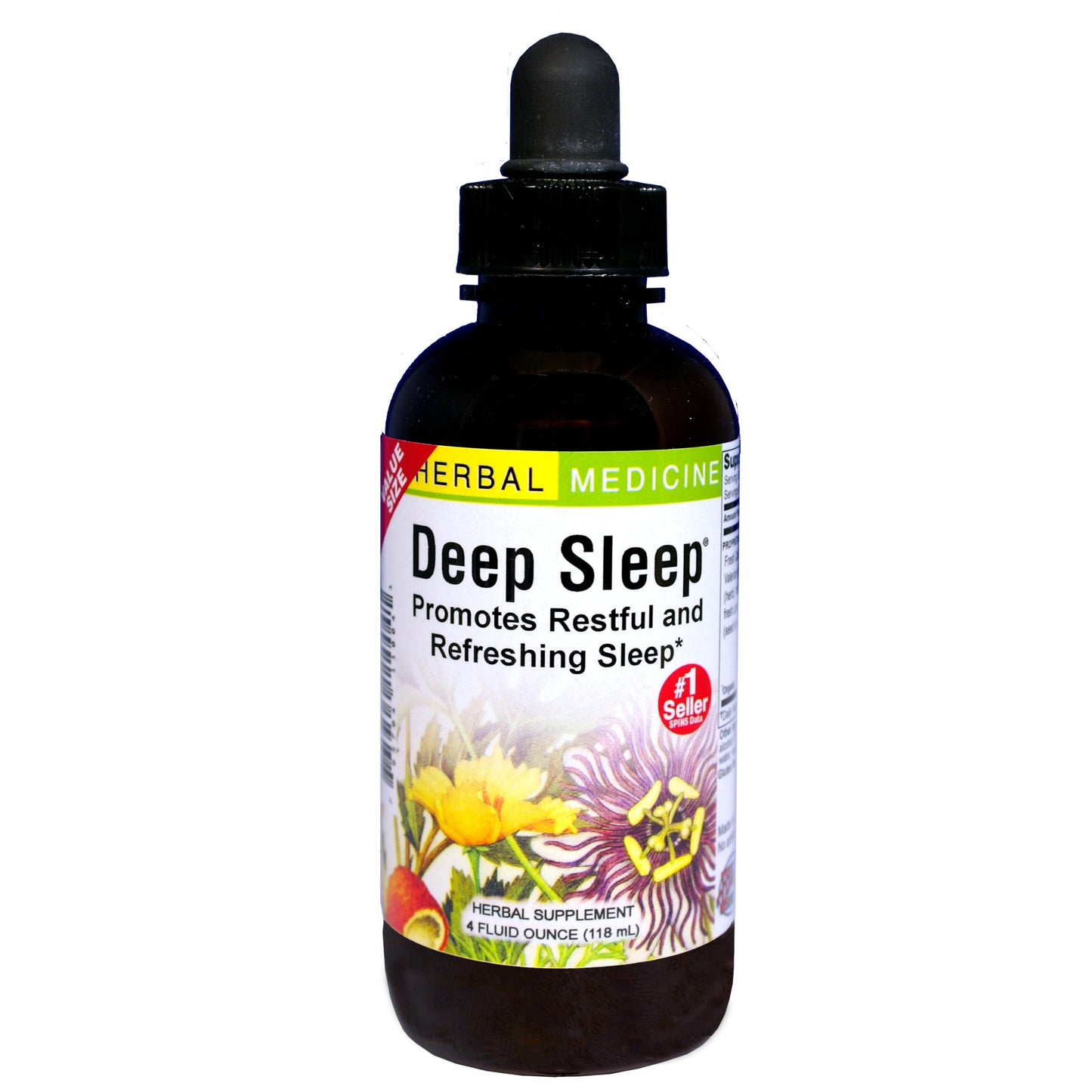 Herbs Etc. Deep Sleep Classic Liquid Extract - Gentle Herbal Sleep Support