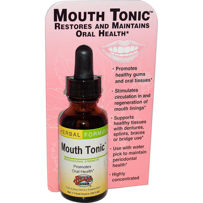 Herbs Etc. Mouth Tonic - 1 oz | Promotes Oral Health & Gum Support