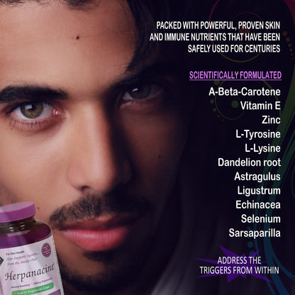 Herpanacine Diamond – Natural Skin Care & Immune Support (200 Count)