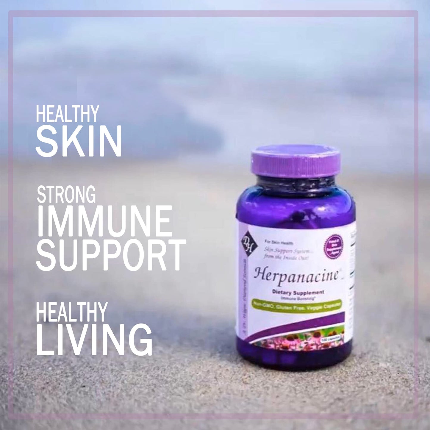 Herpanacine Diamond – Natural Skin Care & Immune Support (200 Count)