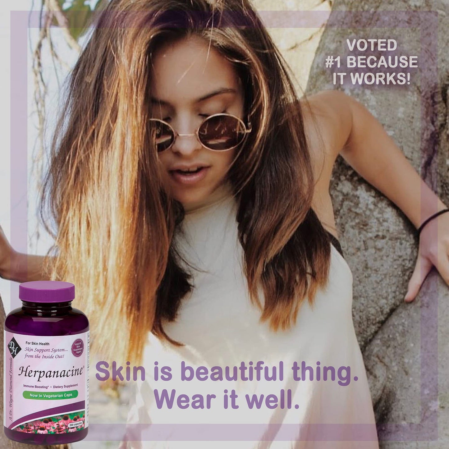 Herpanacine Diamond – Natural Skin Care & Immune Support (200 Count)
