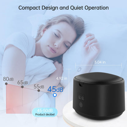 High-Frequency Vibration Retainer Cleaner – 30W/45kHz, 230ml Portable