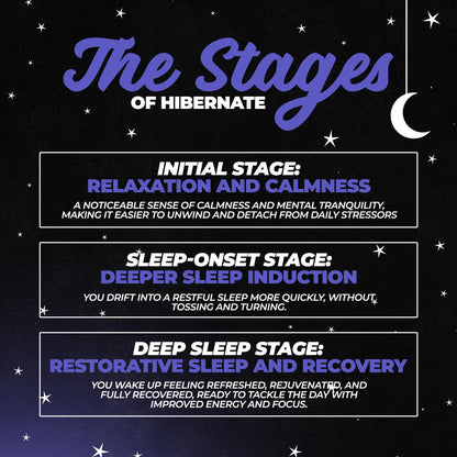Hibernate Sleep Supplement — Deep Sleep & Relaxation, 30 Servings | Blackberry Lemonade