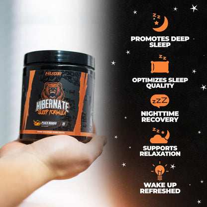 Hibernate Sleep Supplement - Complete, Optimally Dosed Recovery (30 Servings)