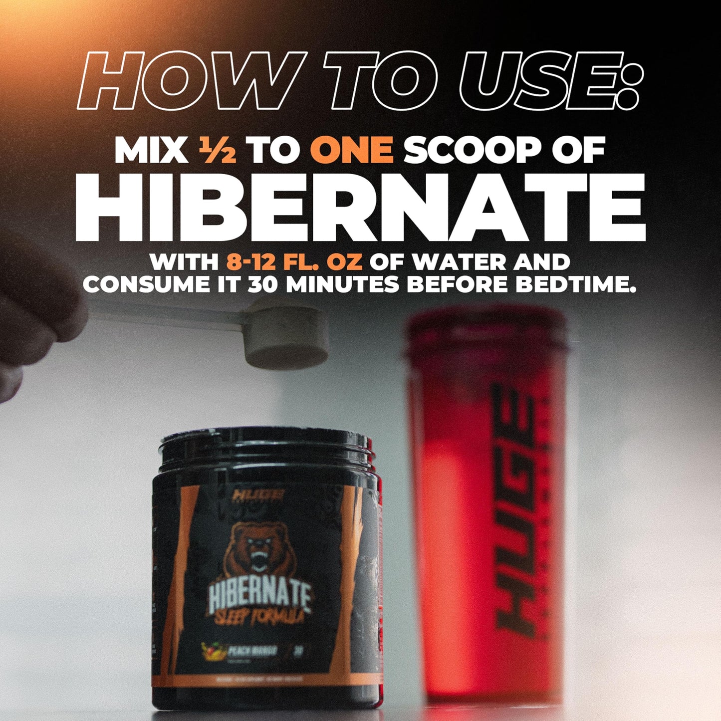 Hibernate Sleep Supplement - Complete, Optimally Dosed Recovery (30 Servings)