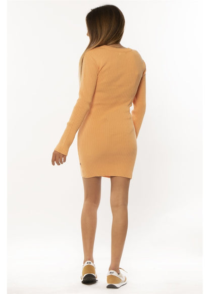 Sisstrevolution Hidden Cove Ls Knit Dress