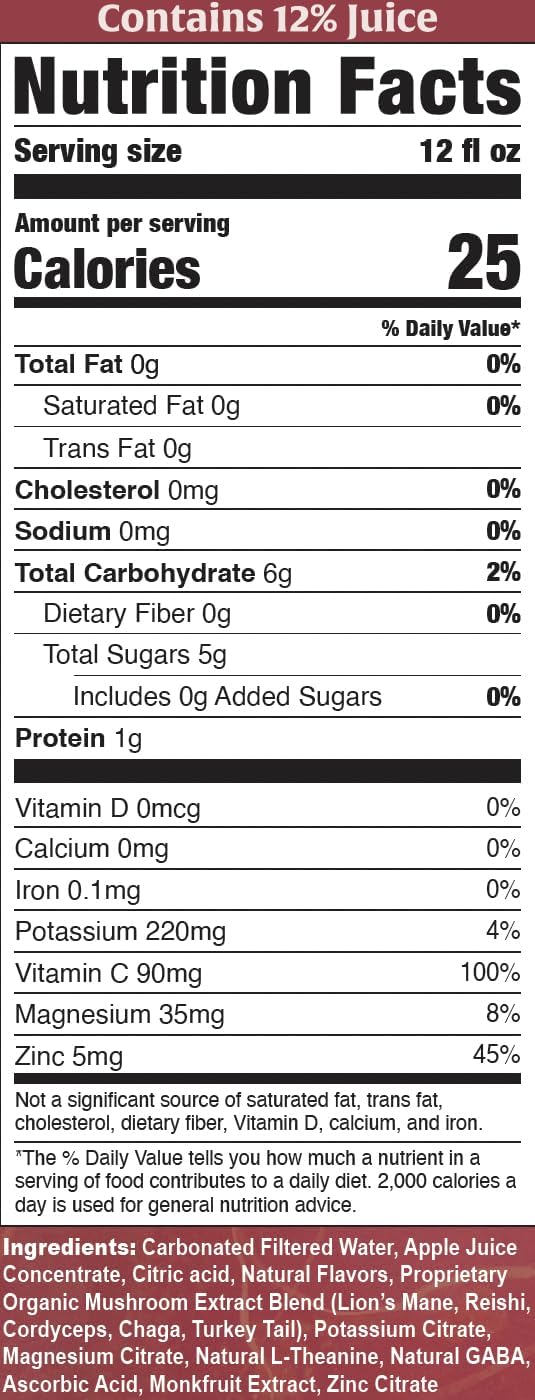 High Ground Elixir Mushroom Seltzer Variety Pack – Focus & Stress Adaptogens