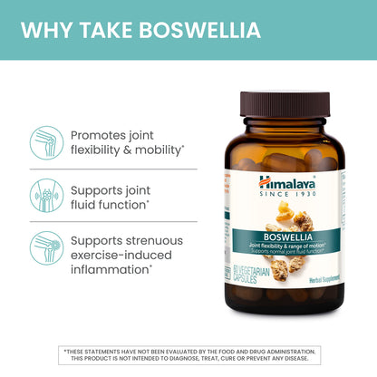 Himalaya Boswellia | Joint Support for Mobility & Flexibility – 250 mg, 240 Capsules