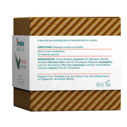 Himalaya Botanique Warming Body Balm 2 Pack - 1.76 oz Each | Relaxation