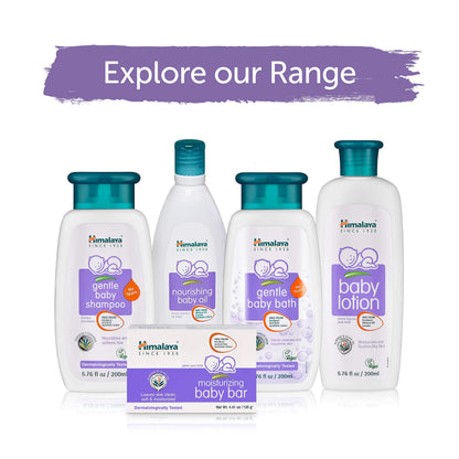 Himalaya Gentle Baby Bath - 13.53 oz Pack of 2 | Tear-Free, Mild Cleanser