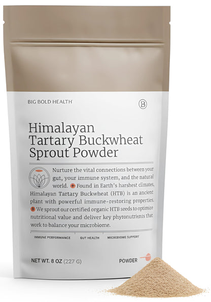 BIG BOLD HEALTH Himalayan Tartary Buckwheat Sprout Powder — Immune-Supporting Superfood