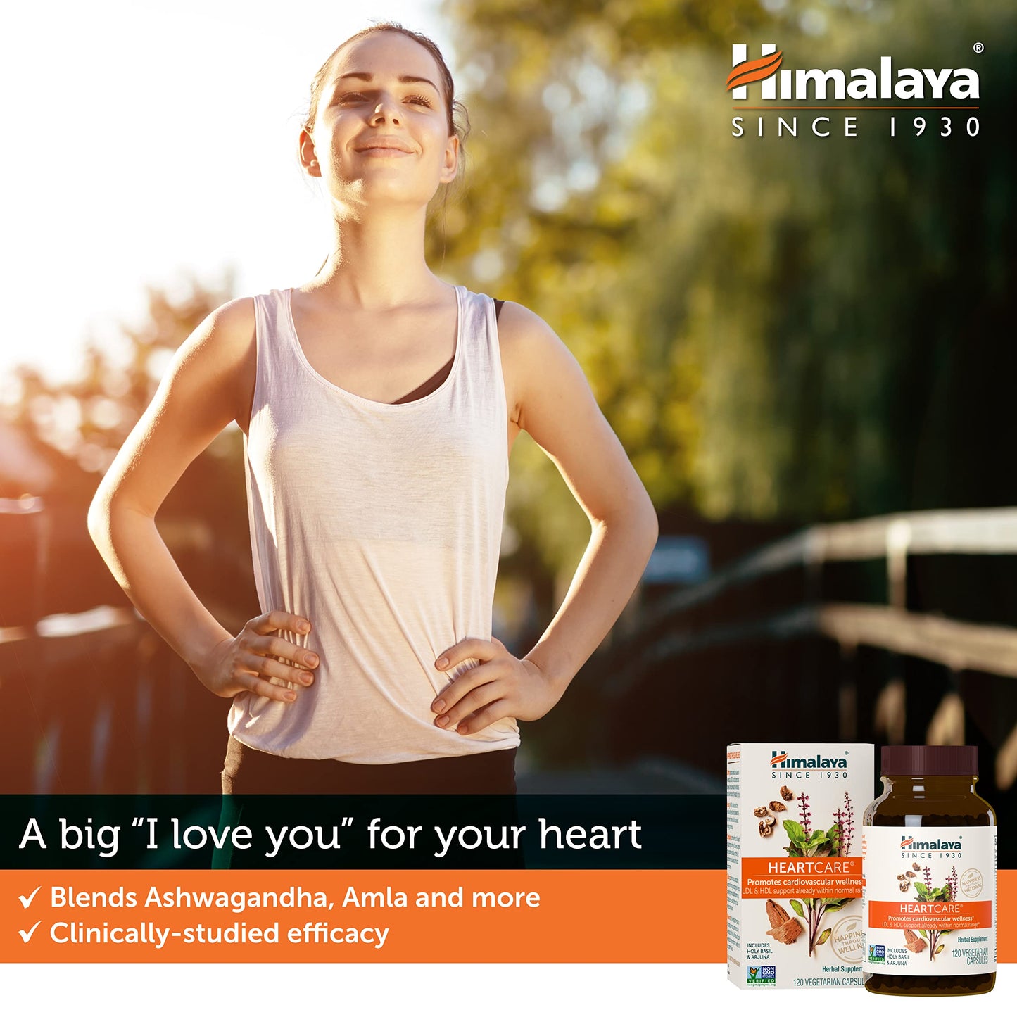 Himalaya HeartCare: Cardiovascular Wellness, Cholesterol & Blood Pressure Support - 720mg, 240 Capsules