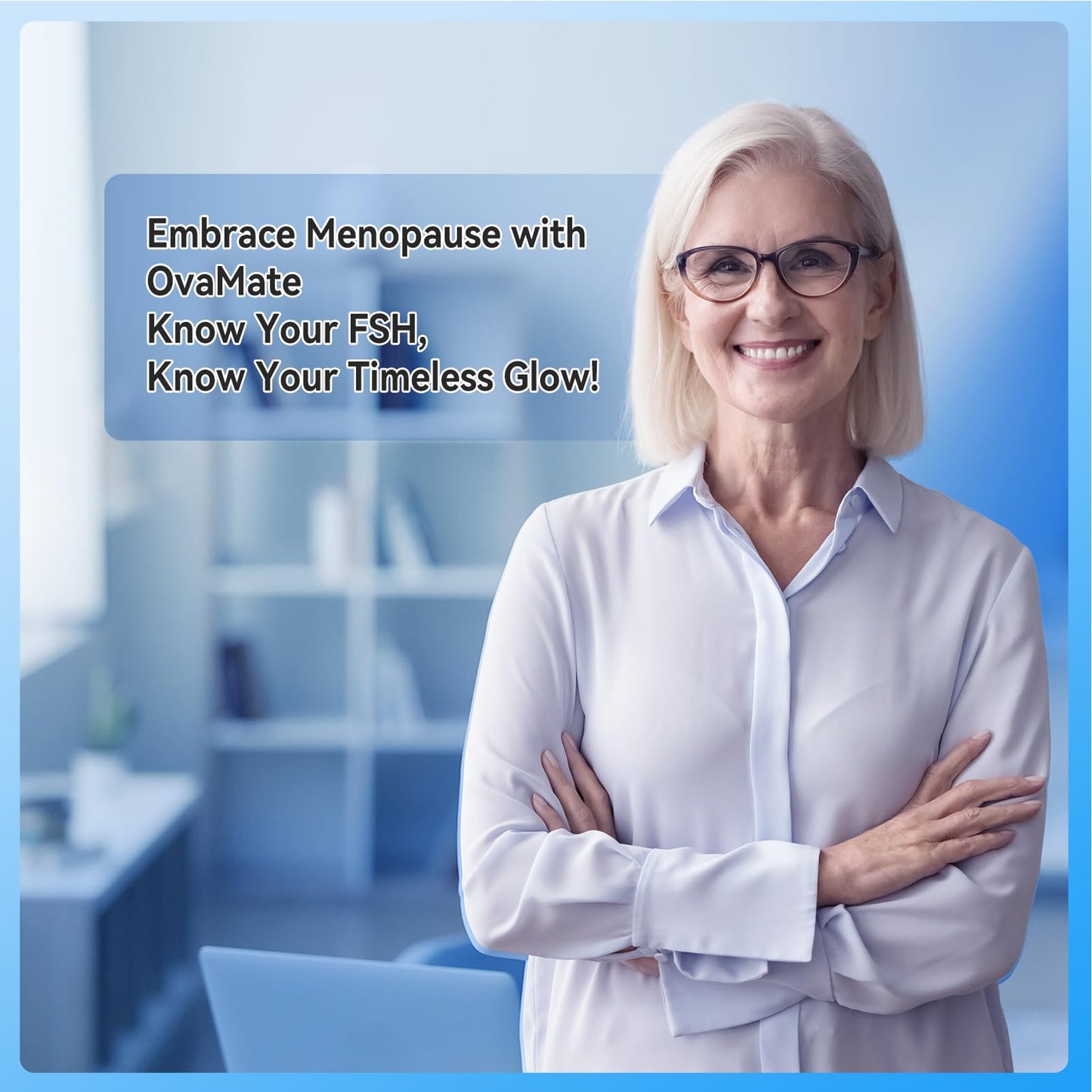 Menopause Rapid Test – FSH Hormone Test at Home (10 Strips)