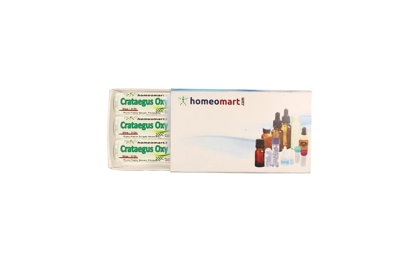 Crataegus Oxyacantha Homeopathy Pellets 200C - Pack of 3 | HomeoMart