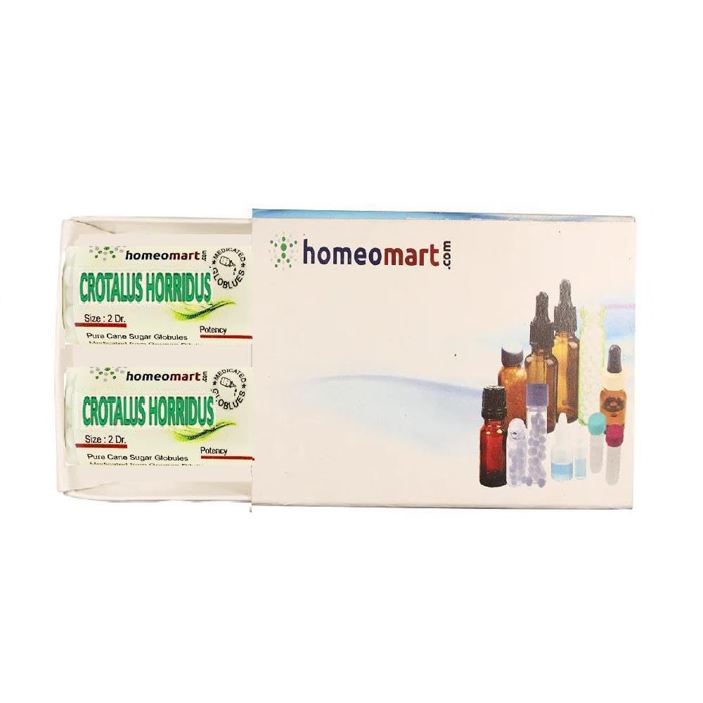 Crotalus Horridus 200C Homeopathy Pellets – Pack of 2 | Homeomart