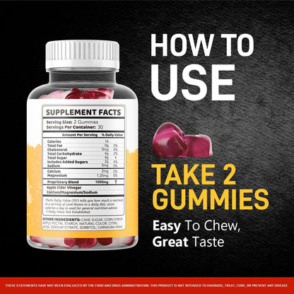 Honey Boost XL Gummies - Official Premium Men's Health Supplement | 60 Gummies