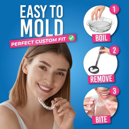 HONEYBULL Anti Grinding Guard Set – 6 Pack, 2 Sizes | Custom Mouth Guard for Teeth Grinding
