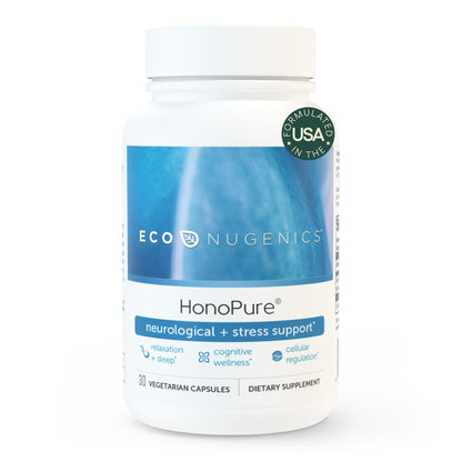 EcoNugenics HonoPure Magnolia Bark Extract – 98% Honokiol | Brain Function, Sleep & Mood Support