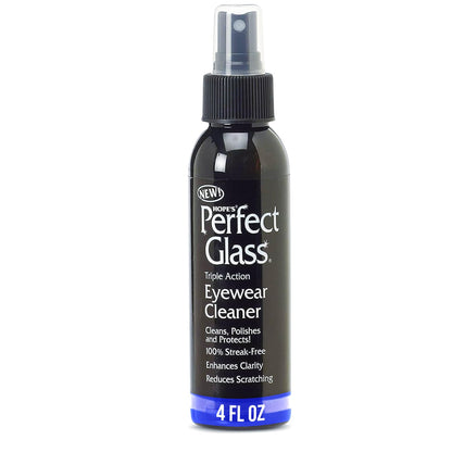 HOPE'S Perfect Glass Eyewear Cleaner - 4 oz Anti-Scratch & Anti-Glare Lens Spray