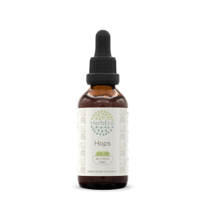 Hops B60 Alcohol-Free Herbal Extract Tincture – Hops (Humulus Lupulus) Dried Flower 2 oz