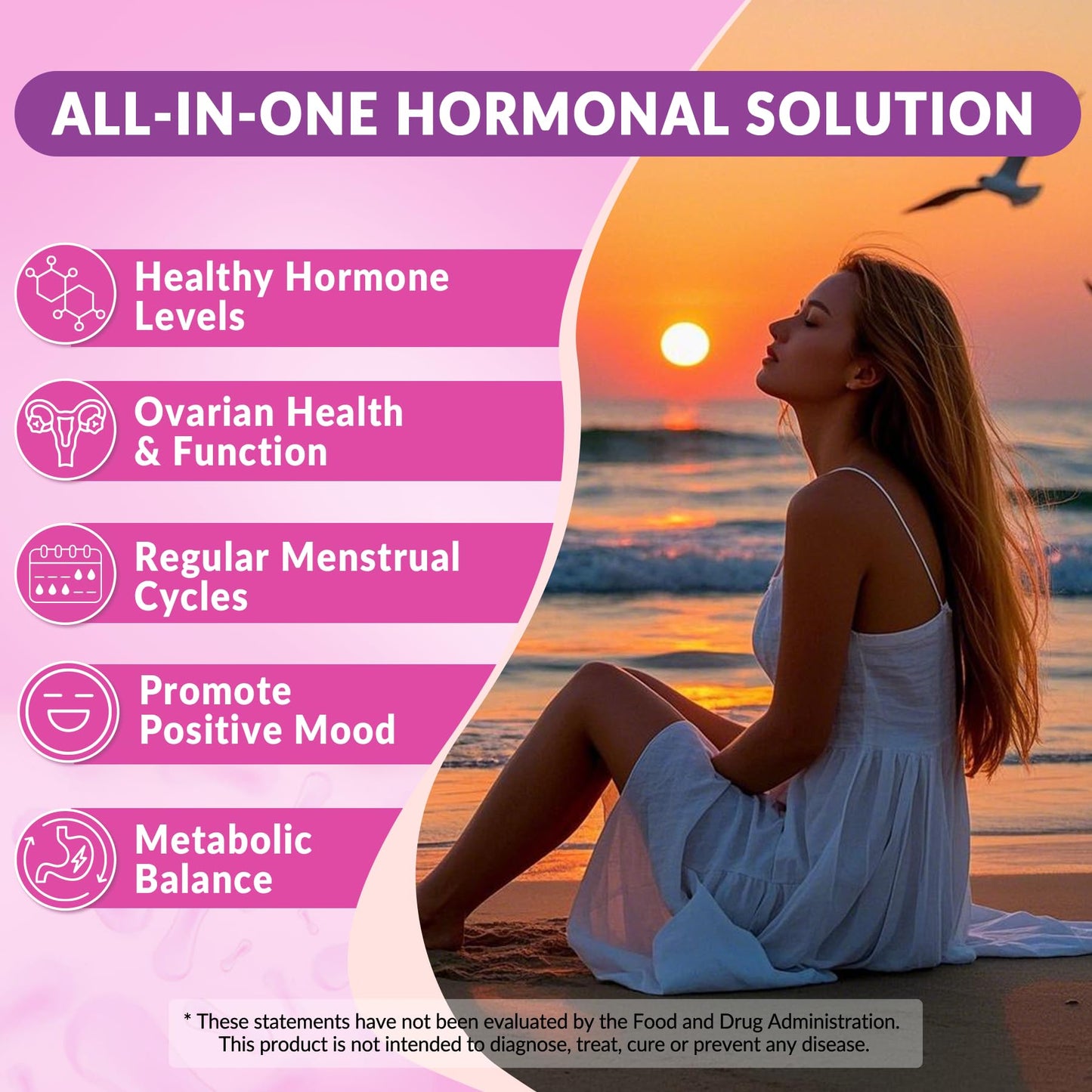 2 Pack Myo-Inositol & D-Chiro Inositol for Hormone Balance – Sugar Free Gummies (40:1) – Vegan