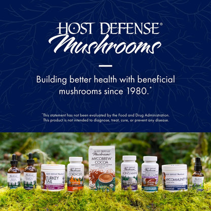 Host Defense Agarikon Capsules – Immune Support Mushroom Supplement – 120 Capsules