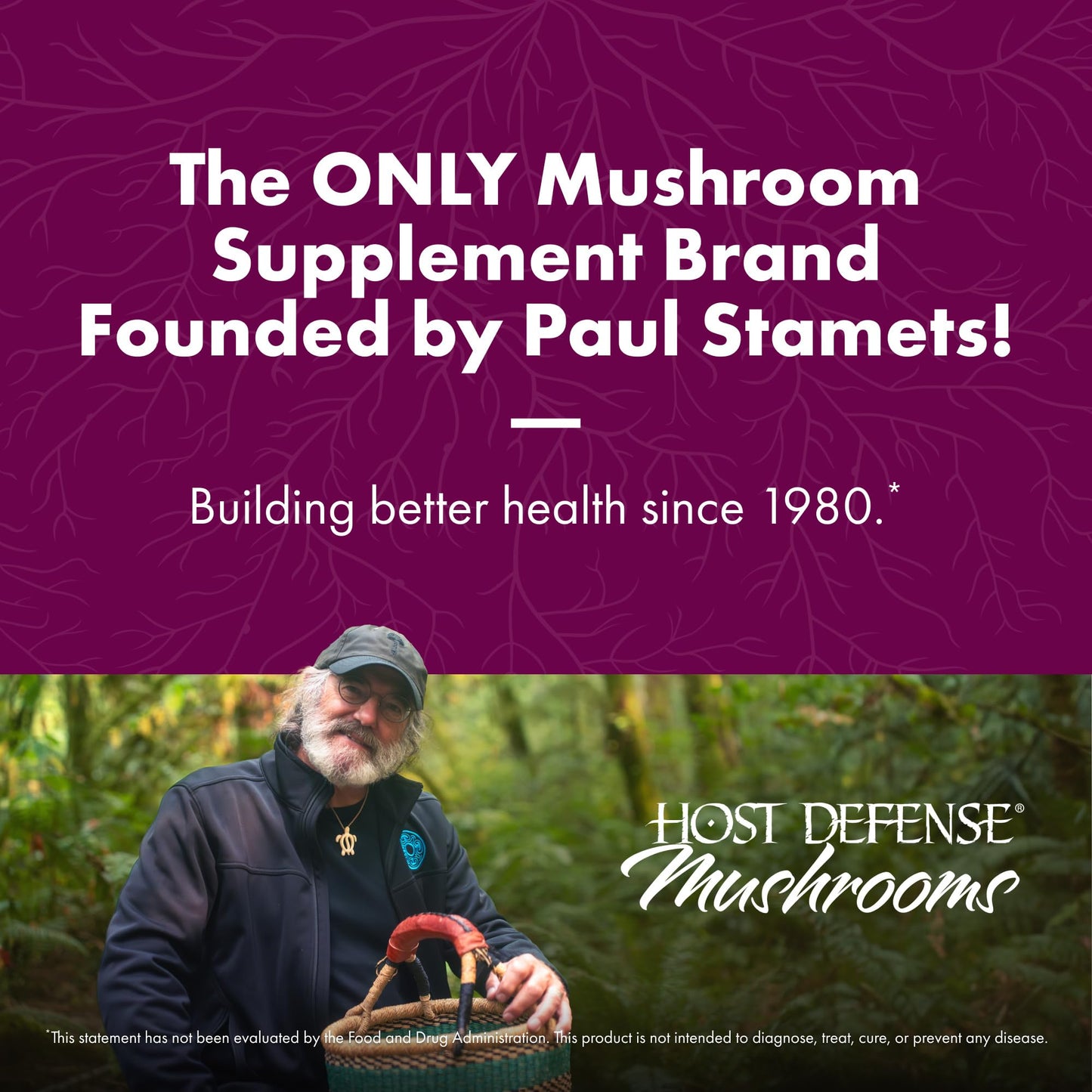 Host Defense Turkey Tail Capsules – Digestive Health & Immune Support