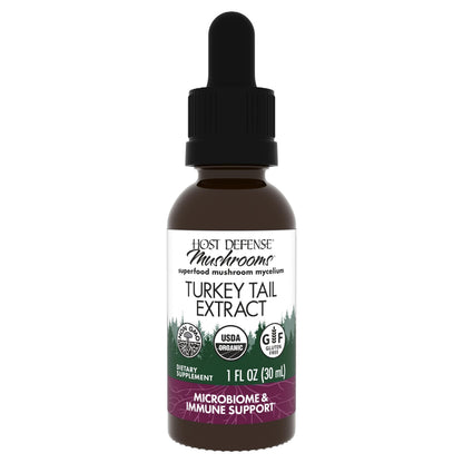 Host Defense Turkey Tail Extract – Digestive Health and Immune Support