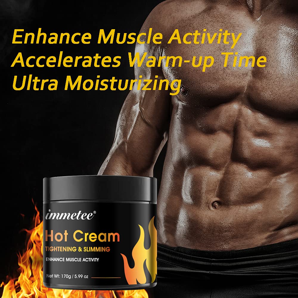 Hot Cream Belly Fat Burner – Sweat Fat Burning Gel for Waist & Abdomen (170g)