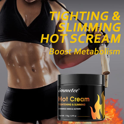 Hot Cream Belly Fat Burner – Sweat Fat Burning Gel for Waist & Abdomen (170g)