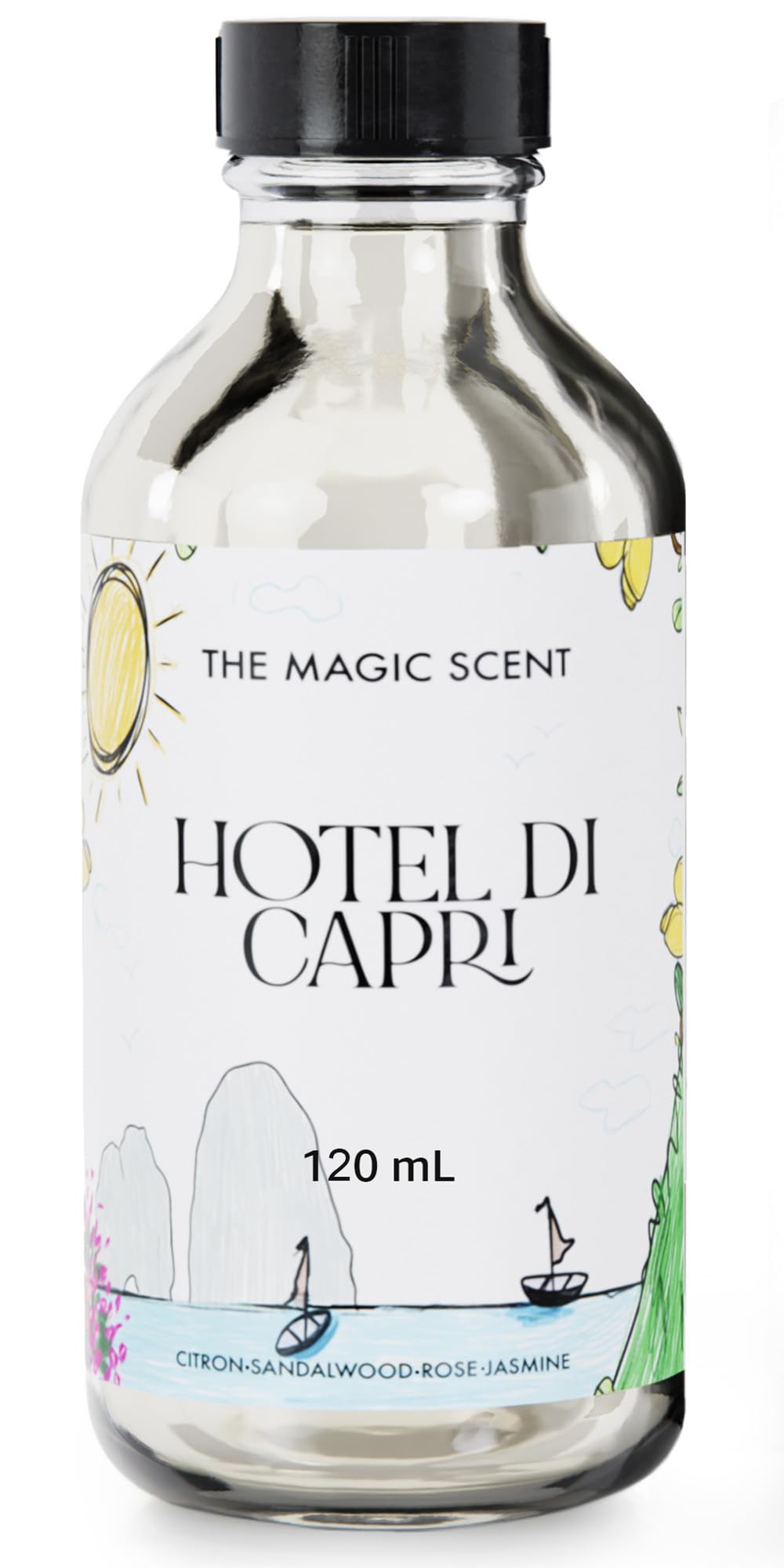 The Magic Scent Hotel Di Capri Diffuser Oil – Capri-Inspired Luxury, 4 fl oz