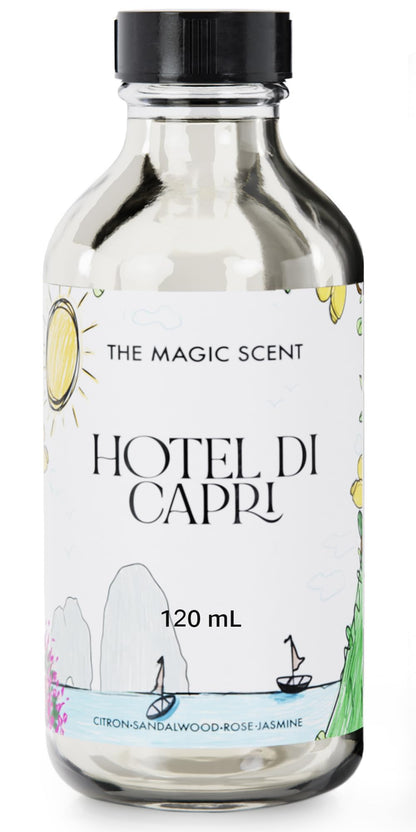 The Magic Scent Hotel Di Capri Diffuser Oil – Capri-Inspired Luxury, 4 fl oz