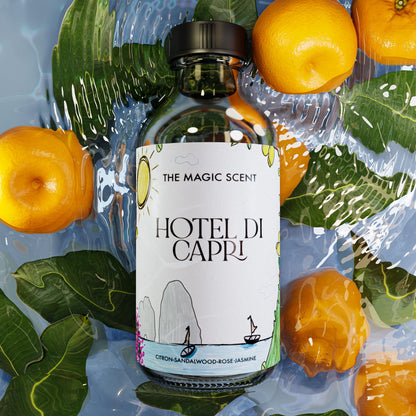 The Magic Scent Hotel Di Capri Diffuser Oil – Capri-Inspired Luxury, 4 fl oz