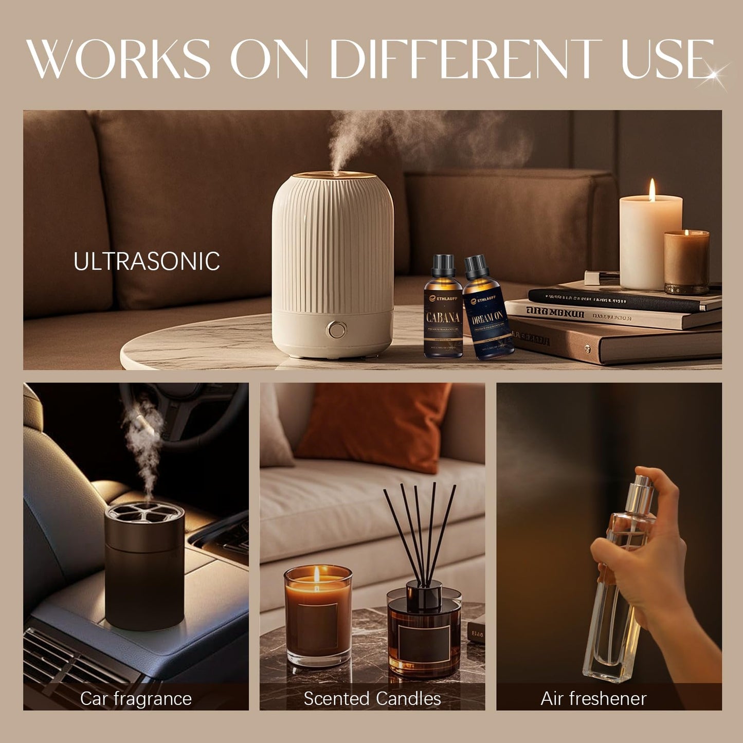 Hotel Diffuser Oil Inspired by Baccarat Scent | Luxury Essential Oil 100 ml