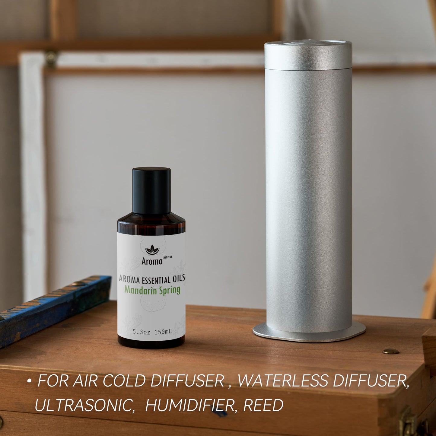 Hotel Diffuser Oil – Mandarin Spring Essential Oils for Scent Diffuser | Tangerine, Lime, Gardenia
