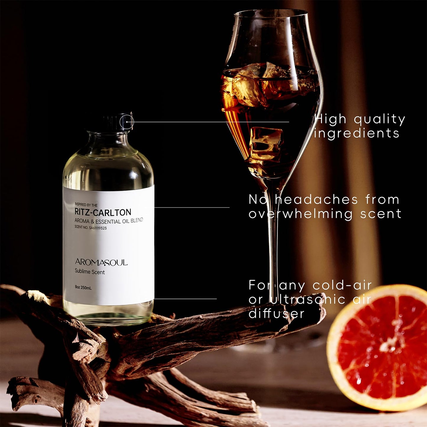 Hotel Diffuser Oil Inspired by Ritz-Carlton Scent - Premium Fragrance Oil 250 mL (8 oz) SA61119323