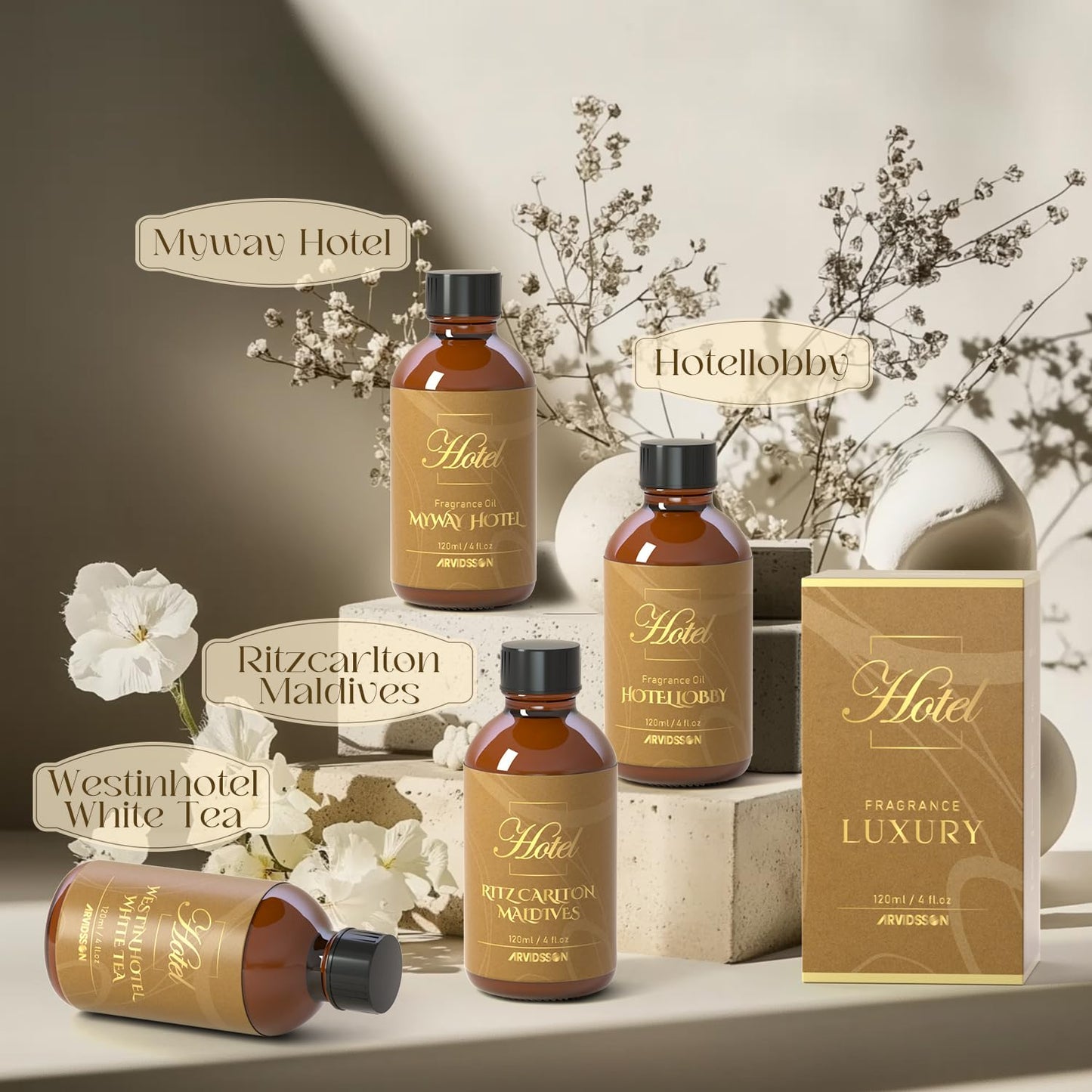 Hotel Diffuser Oil 4 Oz (120ml) – My Way Fragrance Inspired by The One Hotel