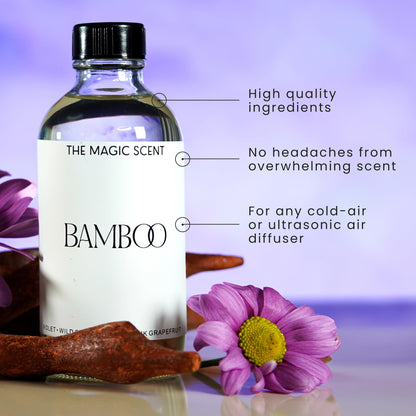The Magic Scent Bamboo Diffuser Oil – Luxury Hotel Scents (8.5 fl oz, 250 mL)