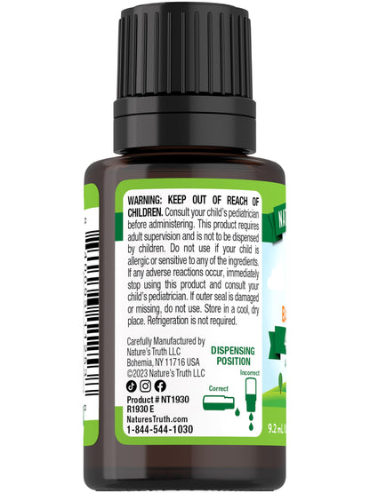 Nature's Truth Vitamin D Drops for Infants — 400 IU, 9.2 mL