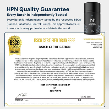 HPN N(4) Icelandic Omega-3 Fish Oil – 3,000 mg EPA/DHA, 90 Softgels | Joint & Brain Health