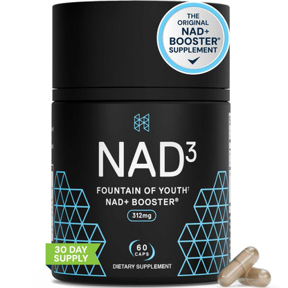 HPN NAD3 – Clinical NAD+ Booster for Cellular Health, Natural Energy & Healthy Aging
