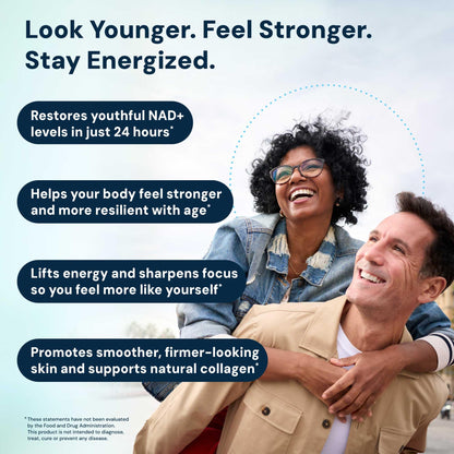 HPN NAD3 – Clinical NAD+ Booster for Cellular Health, Natural Energy & Healthy Aging