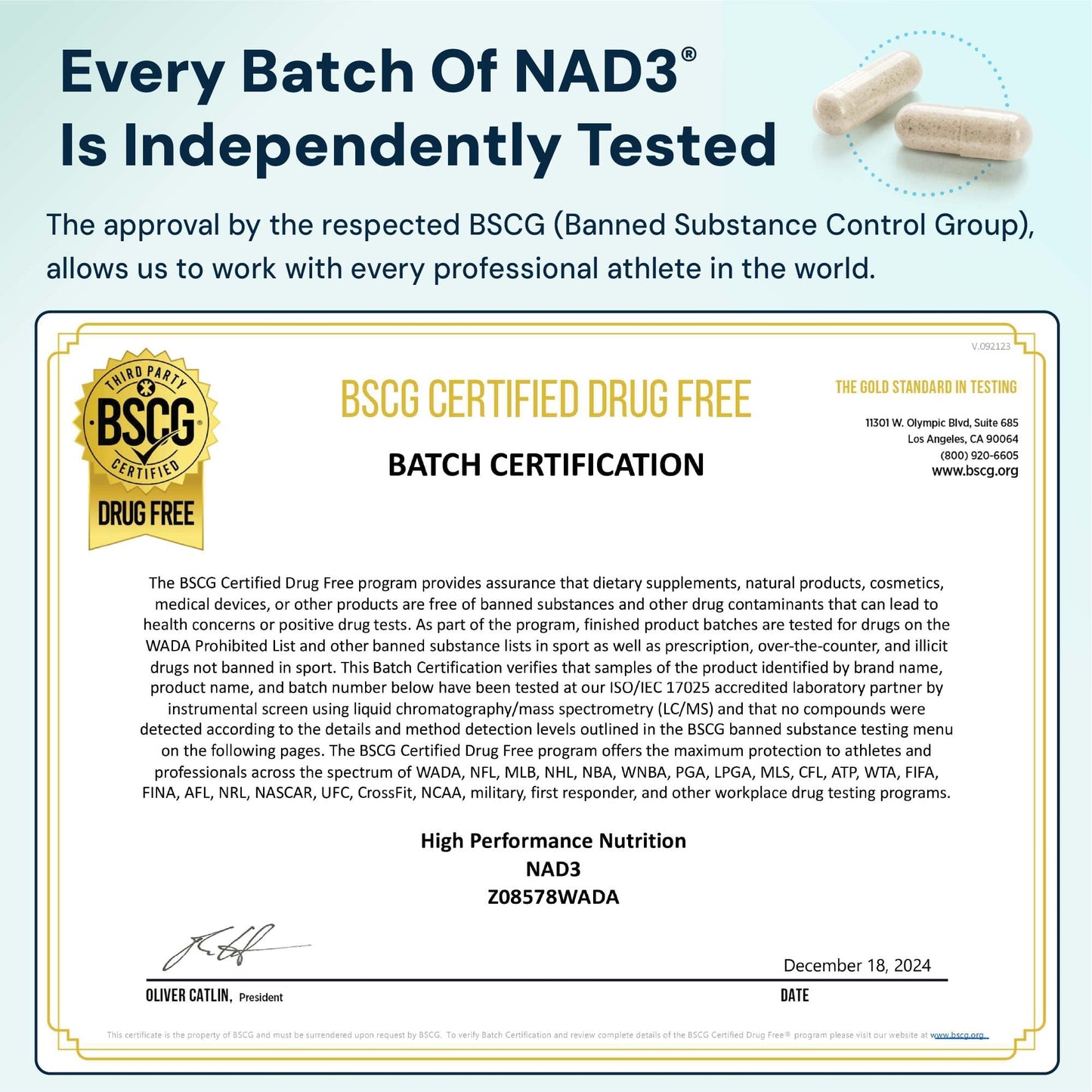 HPN NAD3 Clinical NAD+ Booster – Cellular Health, Energy & Longevity | 240ct