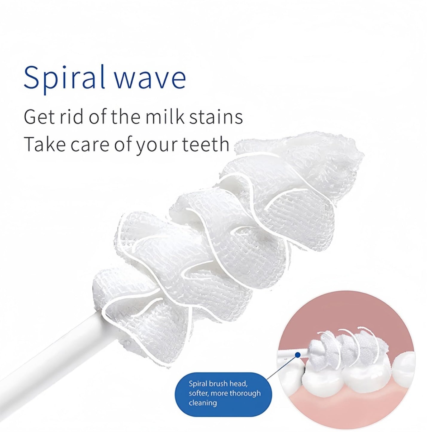 Hranio Baby Toothbrush 0-36 Months | Infant Toothbrush & Tongue Cleaner