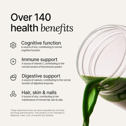 Huel Daily Greens | Superfood Greens Powder with 91 Vitamins & Minerals, Probiotics, Adaptogens | 30 Servings