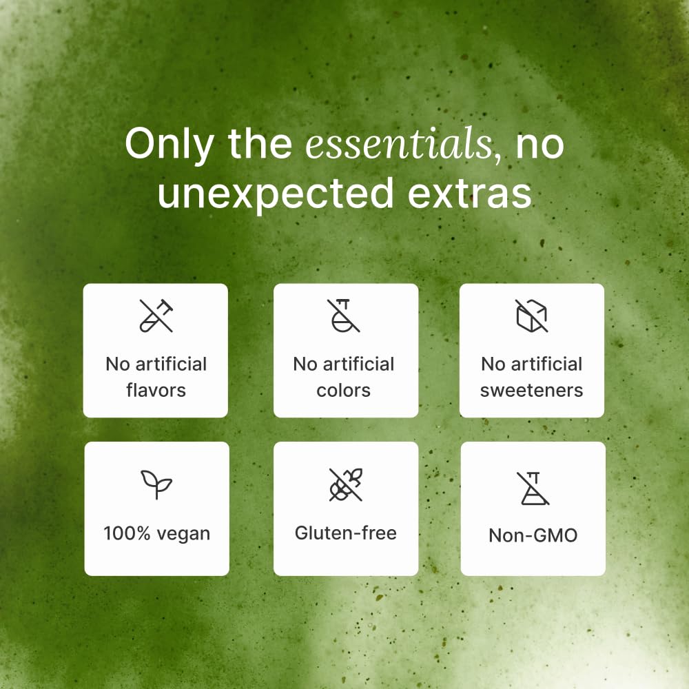 Huel Daily Greens | Superfood Greens Powder with 91 Vitamins & Minerals, Probiotics, Adaptogens | 30 Servings